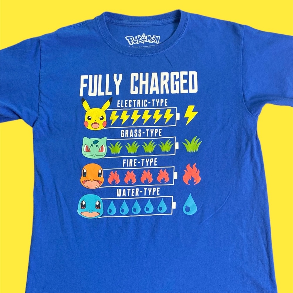 Pokemon Fully Charged T Shirt